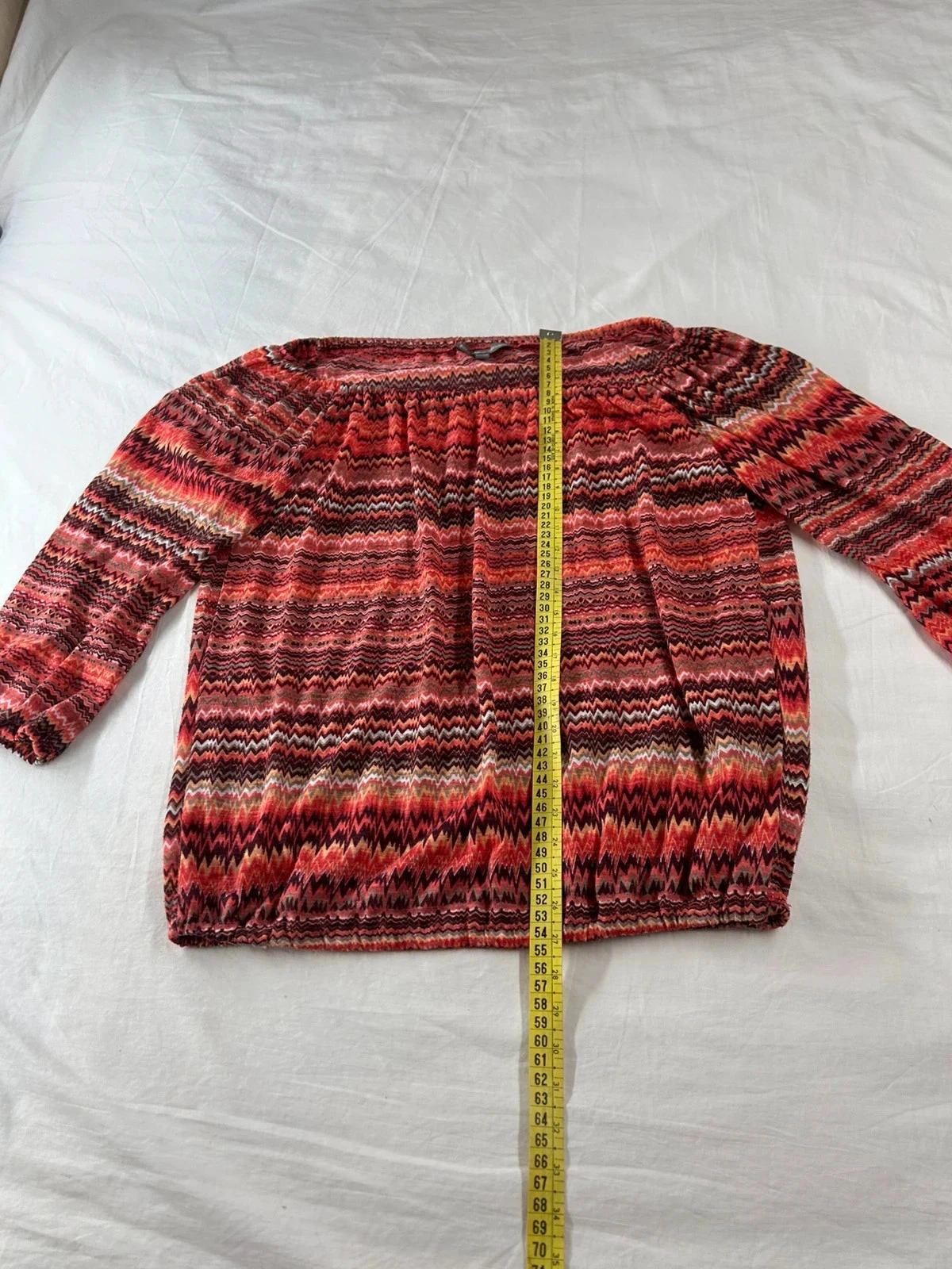 Blusa de listras rosa e multicolor vintage ici & maintenant – photo 6